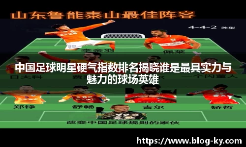 中国足球明星硬气指数排名揭晓谁是最具实力与魅力的球场英雄